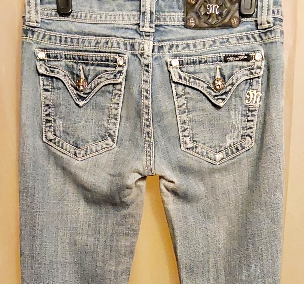 Missme jeans size 29 distressed skinny jeans, Stylish Blue Women's Jeans